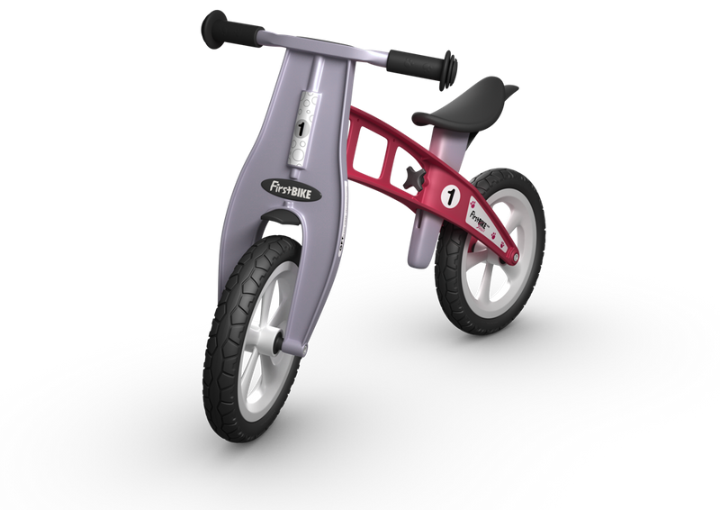 FirstBIKE Basic | Red Balance Bike (without brake and with solid tyres)