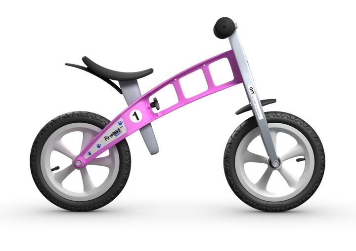 FirstBIKE Essential | Pink Balance Bike (without brake and with solid tyres)