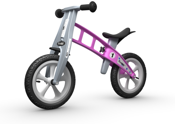 FirstBIKE Essential | Pink Balance Bike (without brake and with solid tyres)