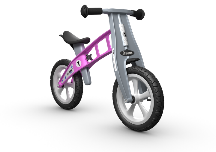 FirstBIKE Essential | Pink Balance Bike (without brake and with solid tyres)