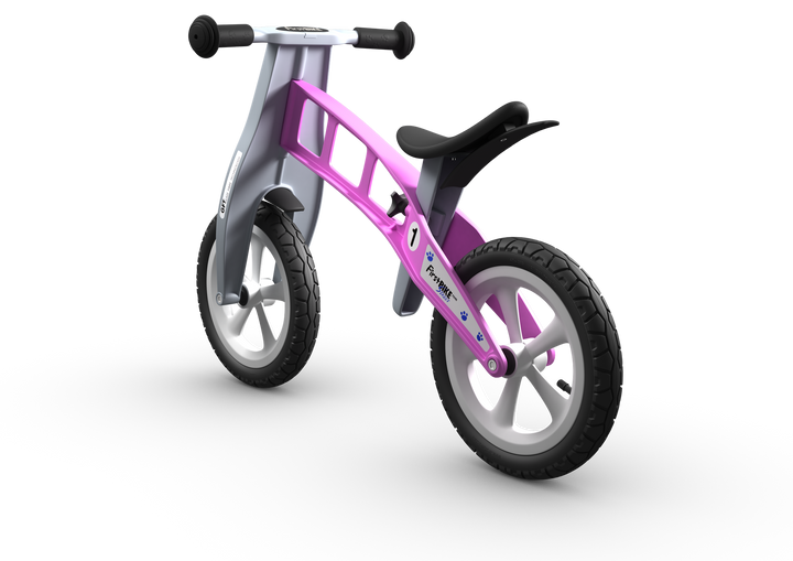 FirstBIKE Essential | Pink Balance Bike (without brake and with solid tyres)