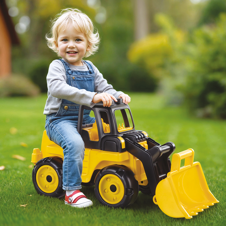 Dolu | Giant Construction Tractor (Ages 2-5) | Foot-to-Floor