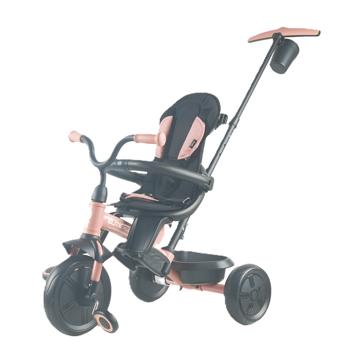 QPlay Elite Platinum: Transforming Tricycle - Pink