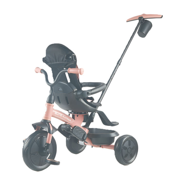 QPlay Elite Platinum: Transforming Tricycle - Pink