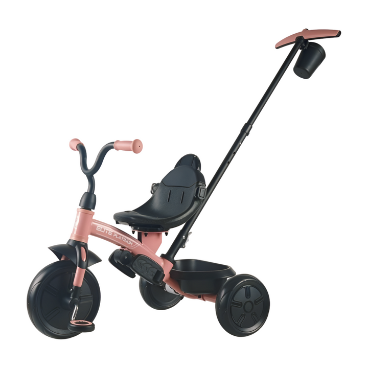 QPlay Elite Platinum: Transforming Tricycle - Pink