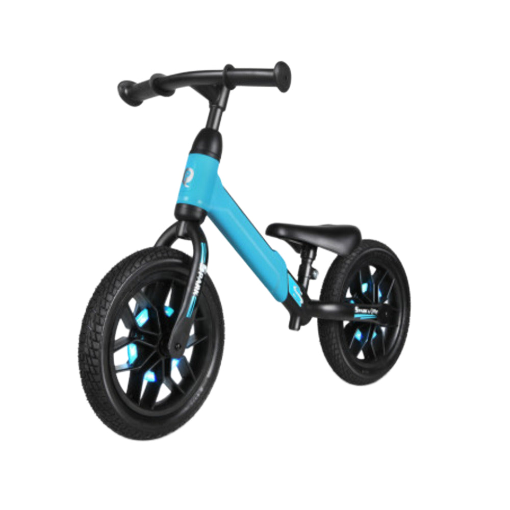Qplay Spark Balance Bike with LED Lights - Blue