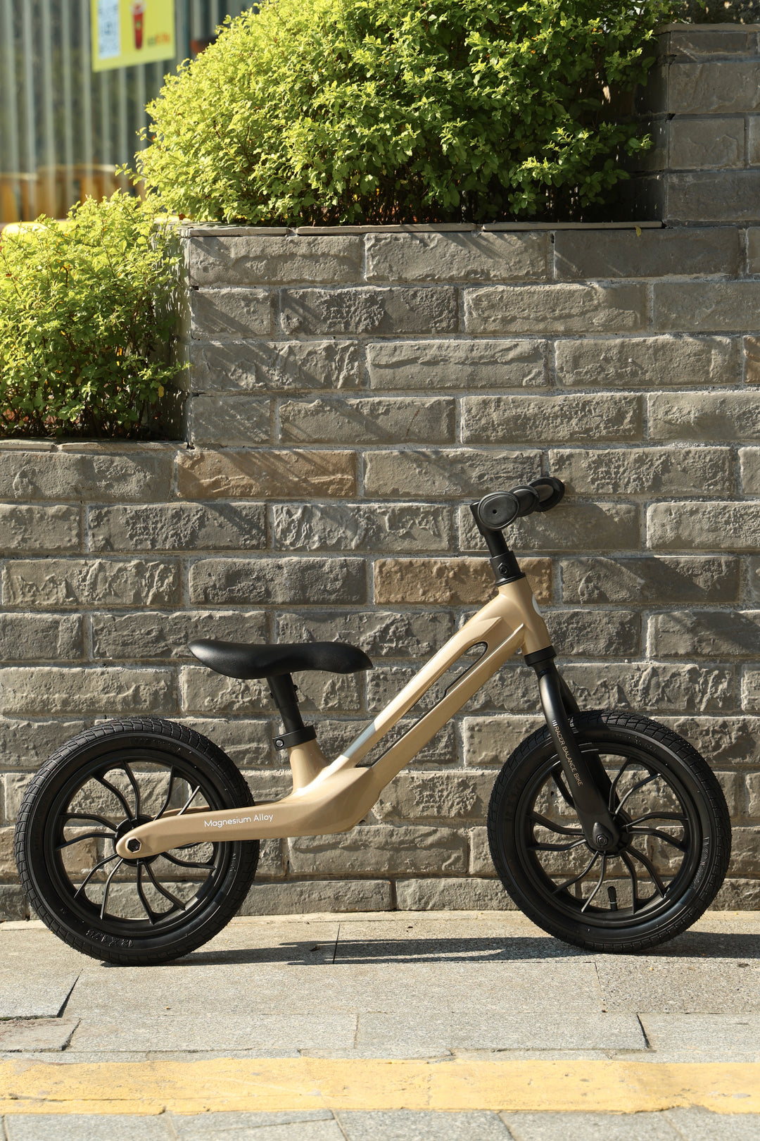 QPlay Racer - Titanium Balance Bike - Platinum