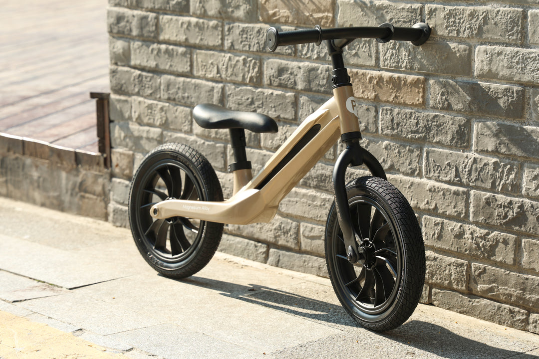 QPlay Racer - Titanium Balance Bike - Platinum
