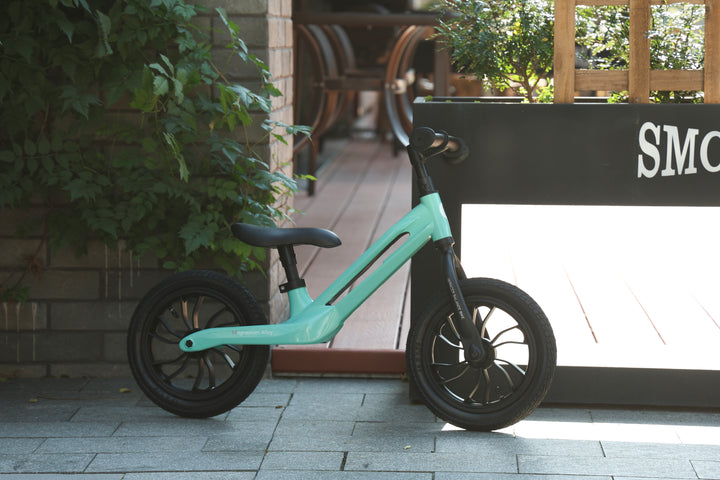 QPlay Racer - Titanium Balance Bike - Mint