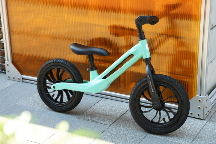 QPlay Racer - Titanium Balance Bike - Mint