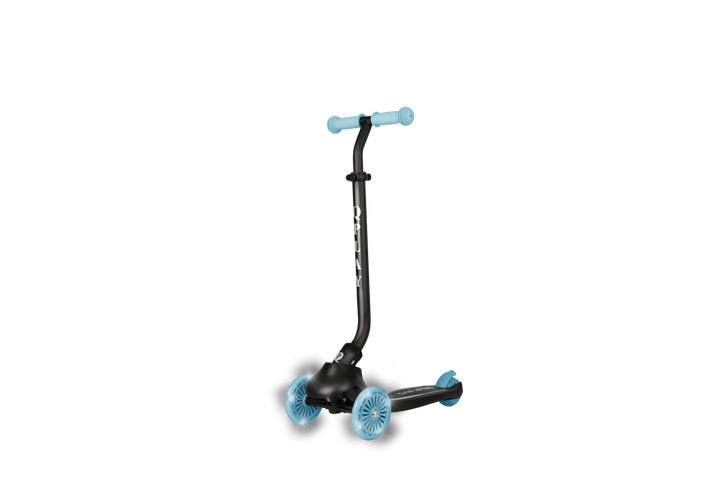 QPlay SEMA Evo Scooter: Multi-Stage Ride-on for ages 1-6 | LED Wheels & Deck | Sky Blue