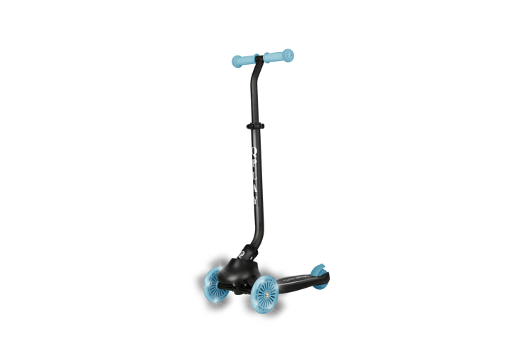QPlay SEMA Evo Scooter: Multi-Stage Ride-on for ages 1-6 | LED Wheels & Deck | Sky Blue