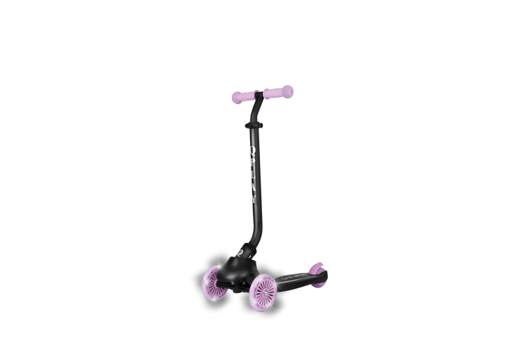 QPlay SEMA Evo Scooter: Multi-Stage Ride-on for ages 1-6 | LED Wheels & Deck | Violet