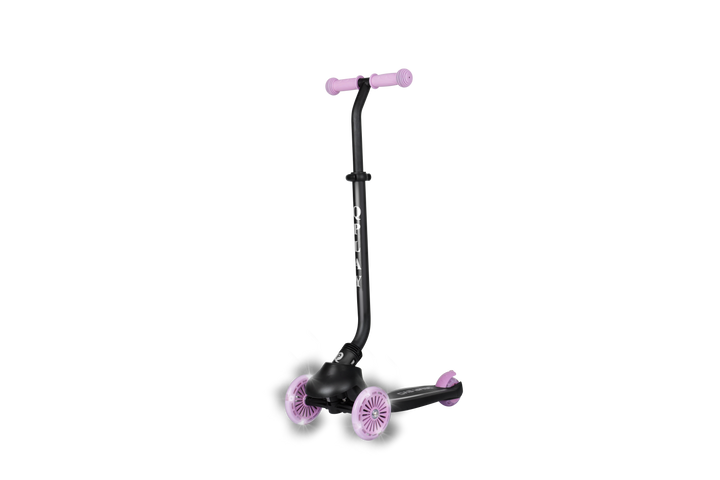 QPlay SEMA Evo Scooter: Multi-Stage Ride-on for ages 1-6 | LED Wheels & Deck | Violet