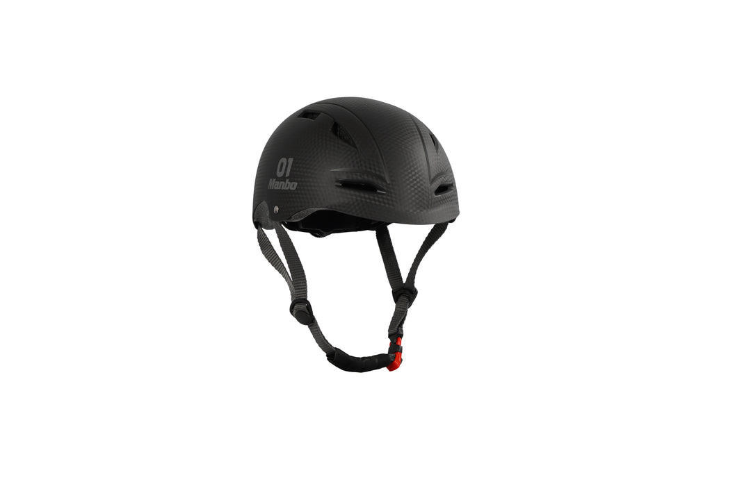 QPlay Helmet - Manbo - Black (Medium: 52-58cm)