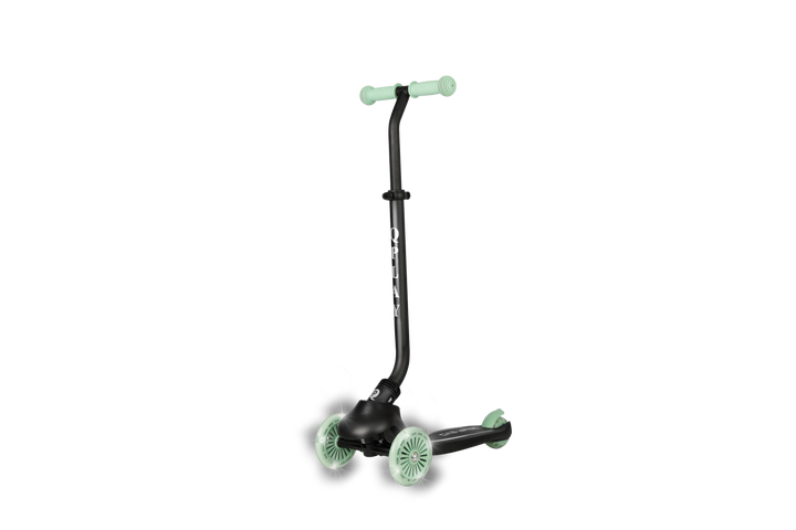 QPlay SEMA Evo Scooter: Multi-Stage Ride-on for ages 1-6 | LED Wheels & Deck | Jade Green