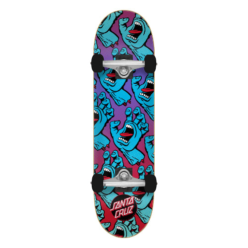 Santa Cruz 7.50" Micro Skateboard - Gradient Hands - Ages 4 - 8