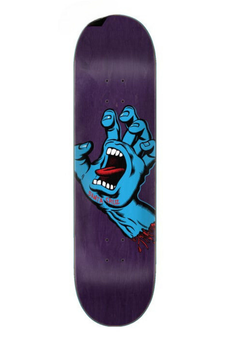 Santa Cruz Skateboard - Screaming Hand 8.4" - Street Cruzer