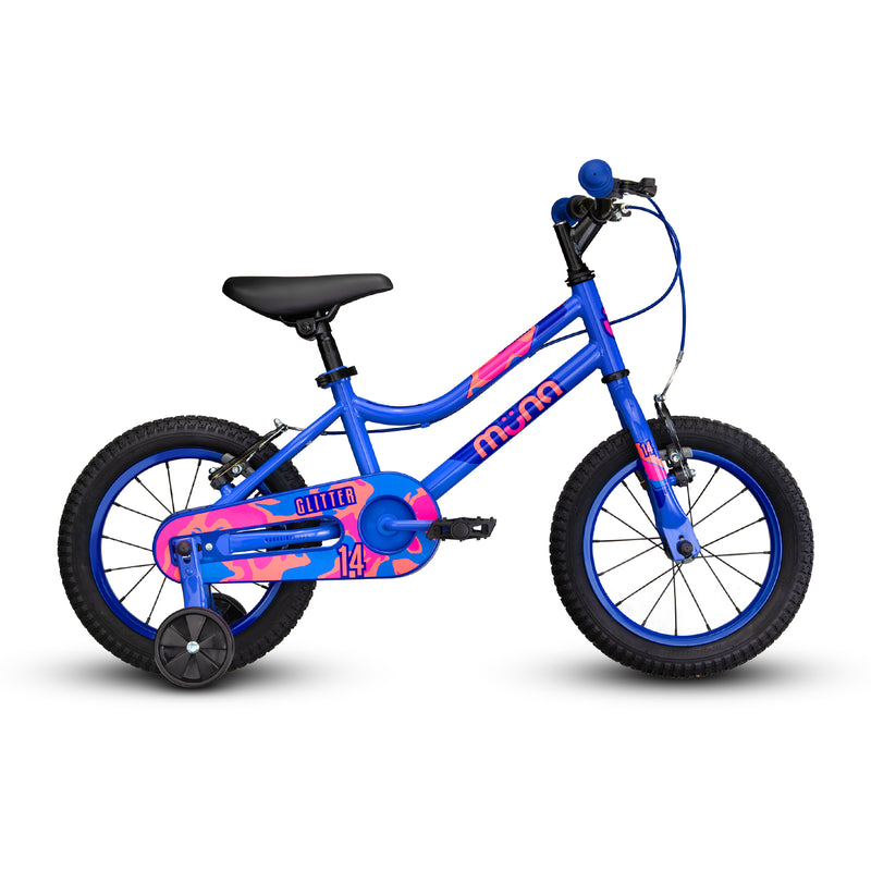 Muna Pedal Bike - 14 inch - Glitter Girl