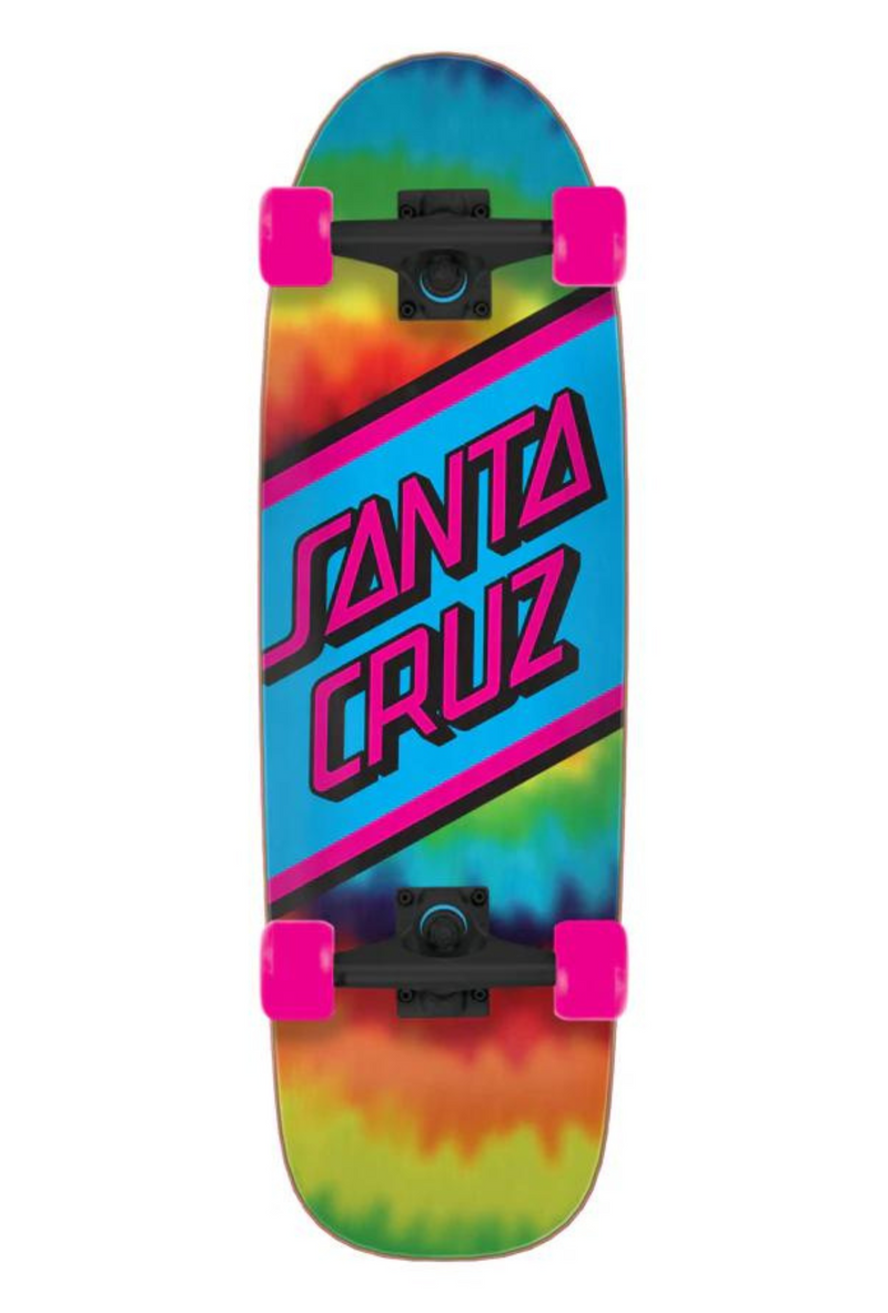 Santa Cruz Skateboard - Rainbow Tie Dye 8.75" - Street Cruzer