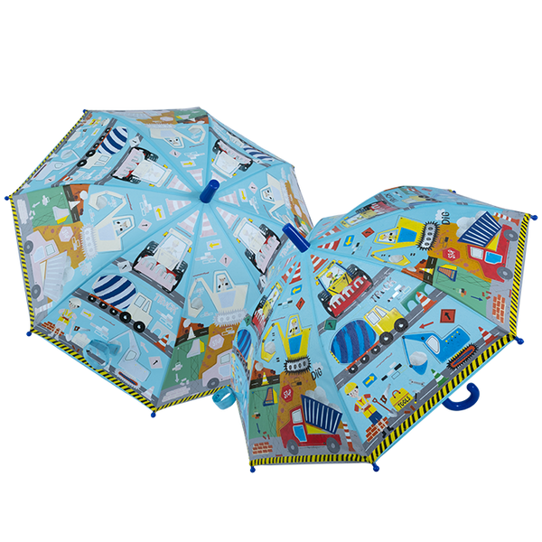 Colour-Changing Kids Umbrella | Construction