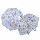 Colour-Changing Kids Umbrella | Fantasy - Clear