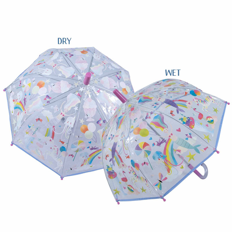 Colour-Changing Kids Umbrella | Fantasy - Clear