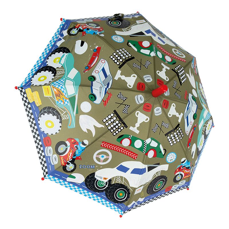 Colour-Changing Kids Umbrella | Cars