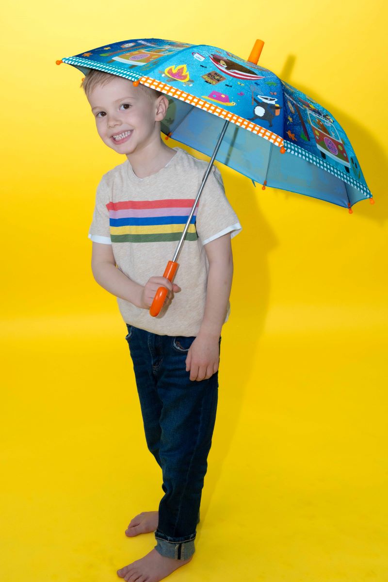 Colour-Changing Kids Umbrella | Adventure