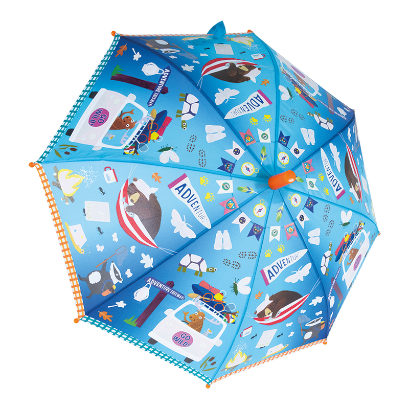 Colour-Changing Kids Umbrella | Adventure