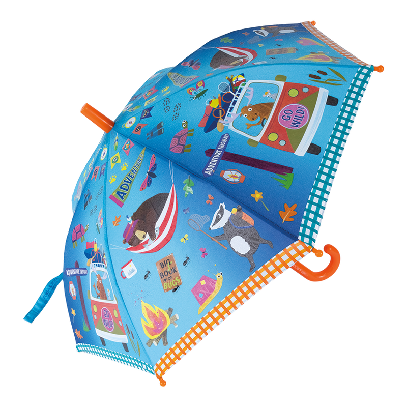 Colour-Changing Kids Umbrella | Adventure