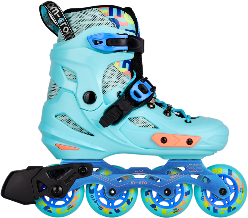 Micro Skates - INFINITE CE Rollerblades - Blue (Shoe Sizes J10 to 6)