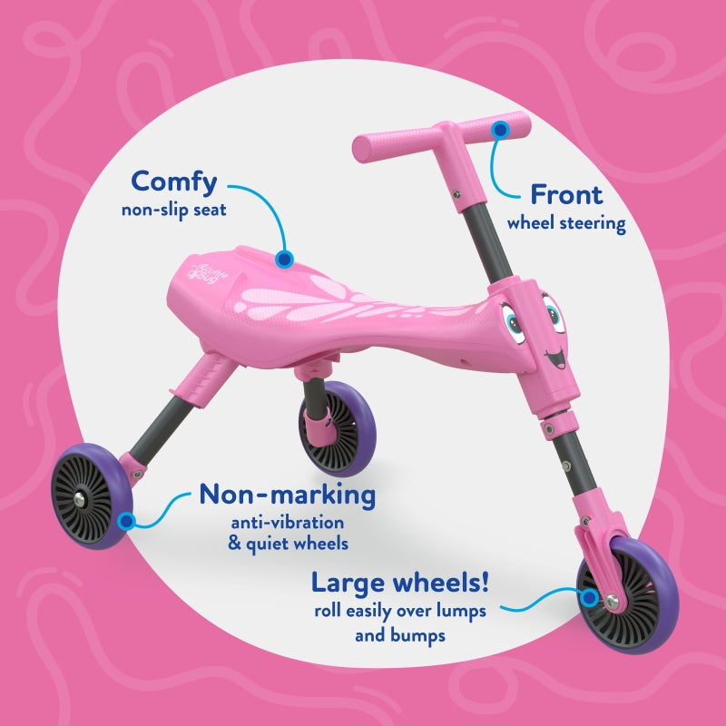 Scuttlebug Butterfly - Purple