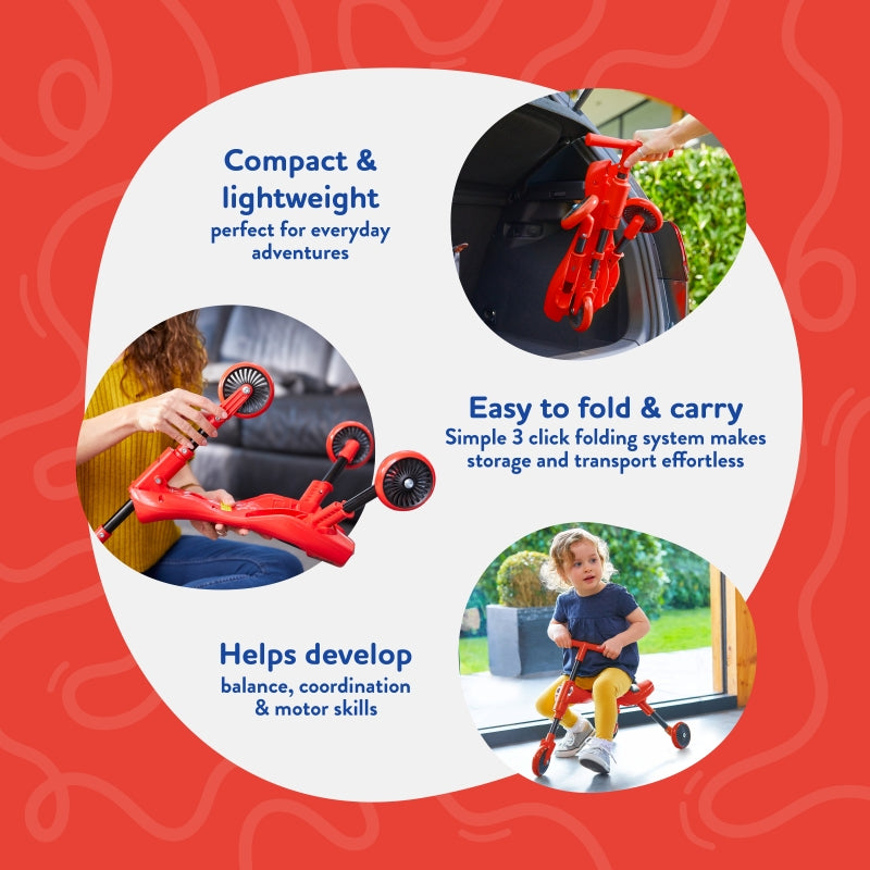 Scuttlebug Beetle - Red