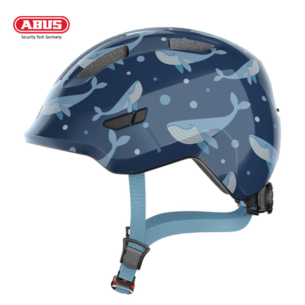 ABUS Helmet - Smiley 3.0 - Blue Whale (Medium 50-55cm)