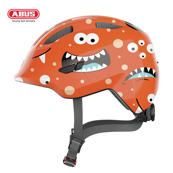 ABUS Helmet - Smiley 3.0 - Orange Monster (Medium: 50-55cm)