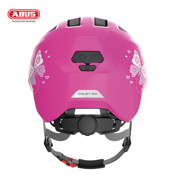 ABUS Helmet - Smiley 3.0 - Pink Butterfly (Small 45-50cm)