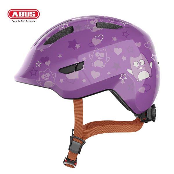 ABUS Helmet - Smiley 3.0 - Purple Star (Small 45-50cm)