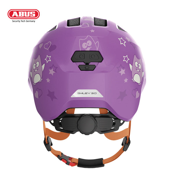 ABUS Helmet - Smiley 3.0 - Purple Star (Small 45-50cm)