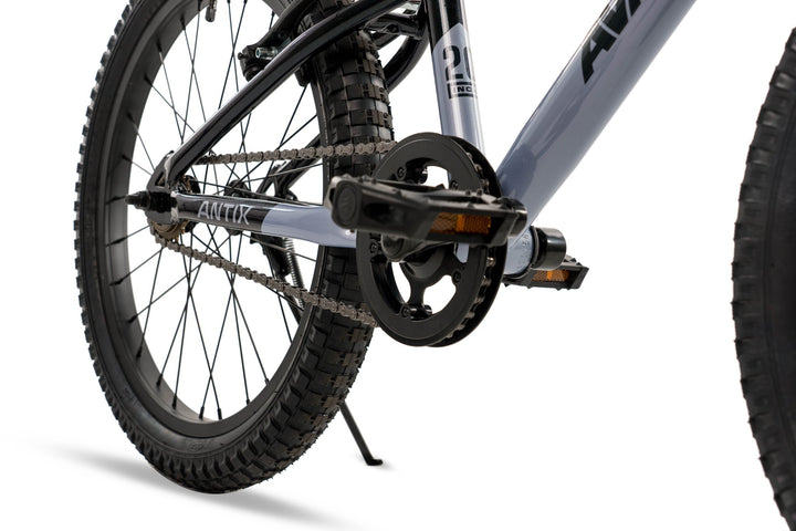 Avalanche 20 inch Boy's Pedal Bike - Antix Silver/Black