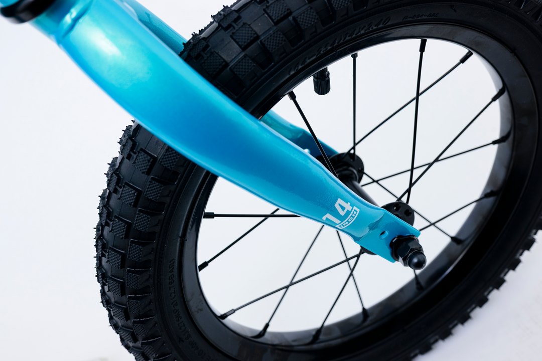 Avalanche Cobble 14 inch Balance Bike - Turqoise | White