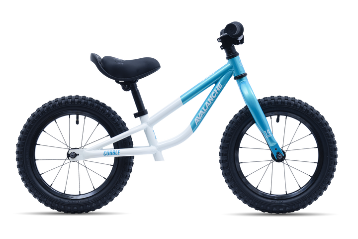 Avalanche Cobble 14 inch Balance Bike - Turqoise | White