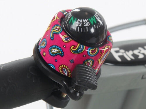 FirstBIKE Bell | Pink Compass