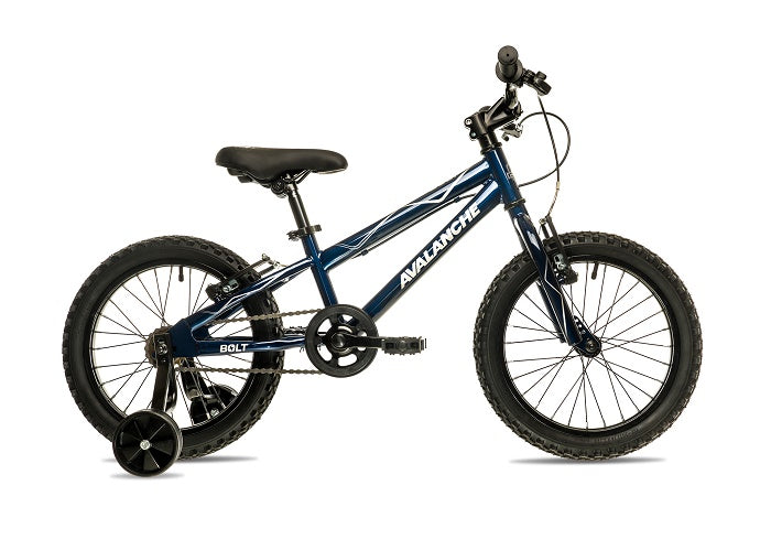 Avalanche 16 inch Boy's Pedal Bike - Bolt Blue