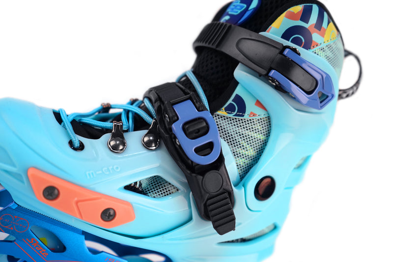 Micro Skates - INFINITE CE Rollerblades - Blue (Shoe Sizes J10 to 6)