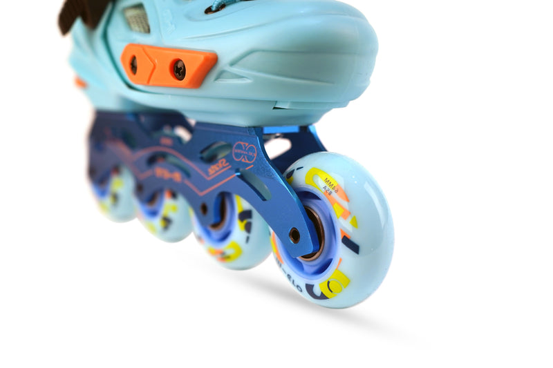 Micro Skates - INFINITE CE Rollerblades - Blue (Shoe Sizes J10 to 6)