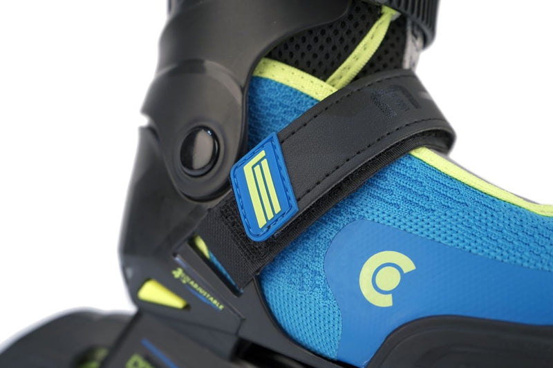 Micro Skates - Cosmo Rollerblades - Blue (Sizes 6 Junior to 4 Adult)