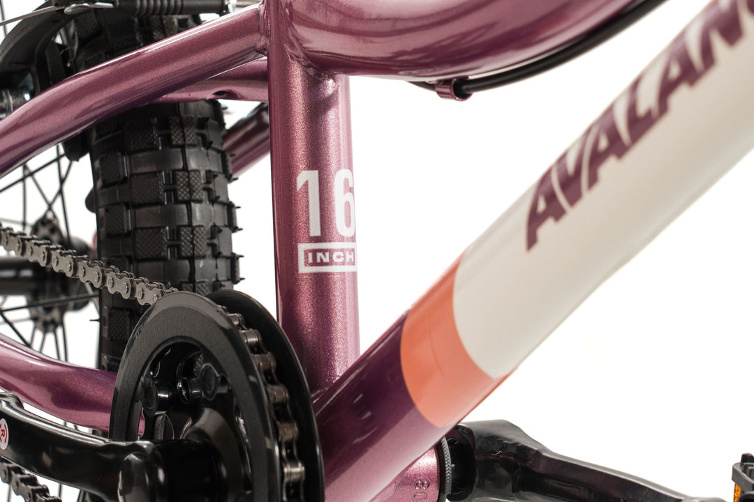 Avalanche 16 inch Girl's Pedal Bike - Dora Berry Peach