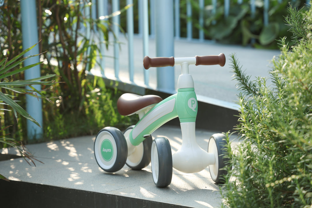 QPlay Cutey - Baby Walker Ride-On | Green