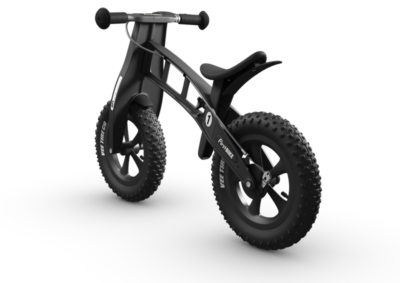 FirstBIKE FATbike | Black Balance Bike